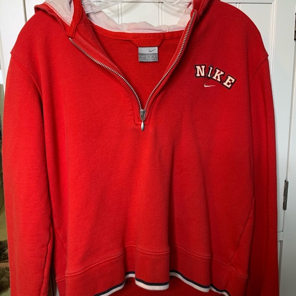 vintage nike half zip sweatshirt